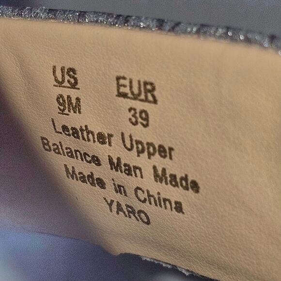 Sam Edelman Yaro Block Heel Sandal Women 9 Metallic Silver Evening Wedding Party - Picture 15 of 16